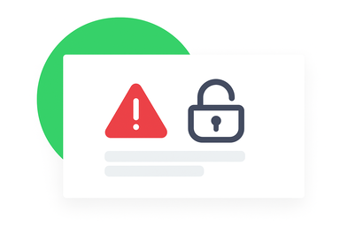 SSL certificate error warning in browser